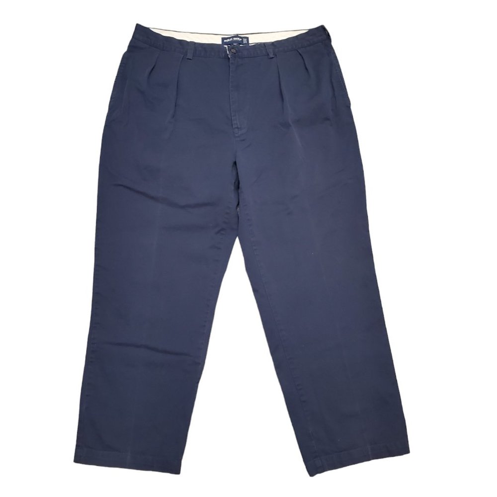 Ralph Lauren Polo Golf 40x30 (Meas 38x28.5 13" High Rise) Navy Classic Pants A17